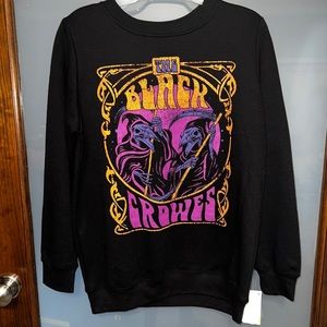 NWT Black Crowes light Sweatshirt